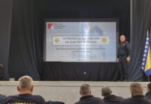 Održana edukacija za vatrogasce: Požari na električnim vozilima