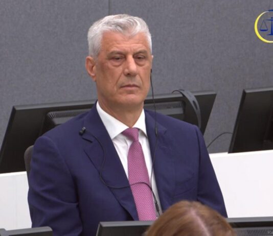 Hag preudio: Hašim Tači osuđen na 25 godina zatvora