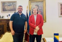 Gradonačelnik Srebrenika kod konzula Bosne i Hercegovine u Parizu