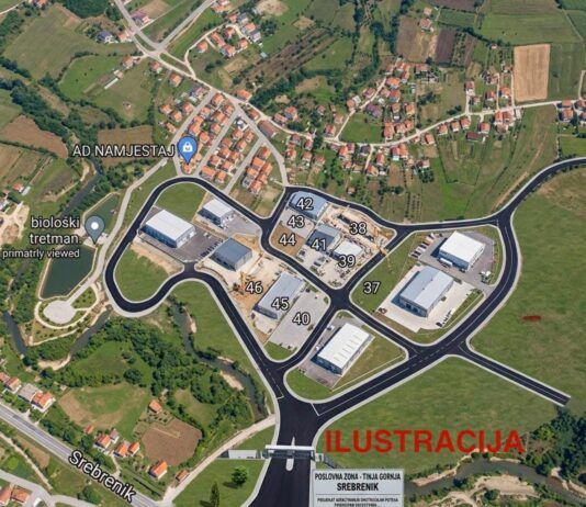 Nastavljaju se intenzivna ulaganja u infrastrukturu na području Srebrenika