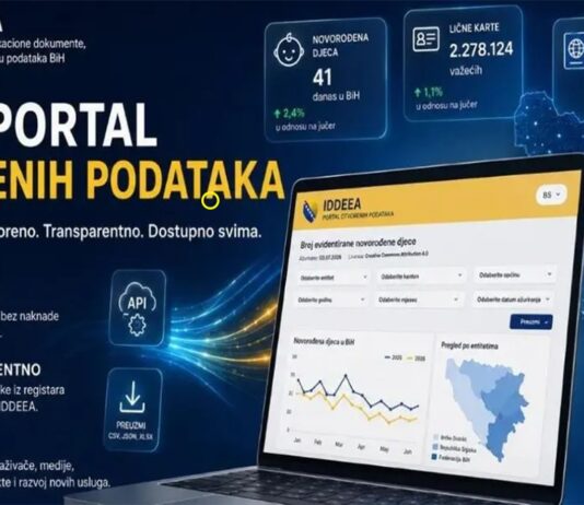 IDDEEA predstavila novu verziju Portala otvorenih podataka s naprednim statistikama