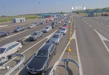 Stanje na putevima u BiH: Duge kolone vozila na graničnim prijelazima