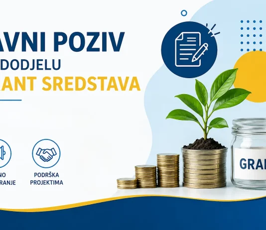 Javni poziv za dodjelu sredstava namijenjenih za tekući grant „Sufinansiranje sportskih manifestacija” za 2026. godinu