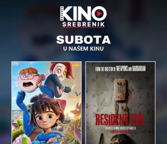 Kino Srebrenik: Danas sinhronizovani film za djecu, a večeras horor