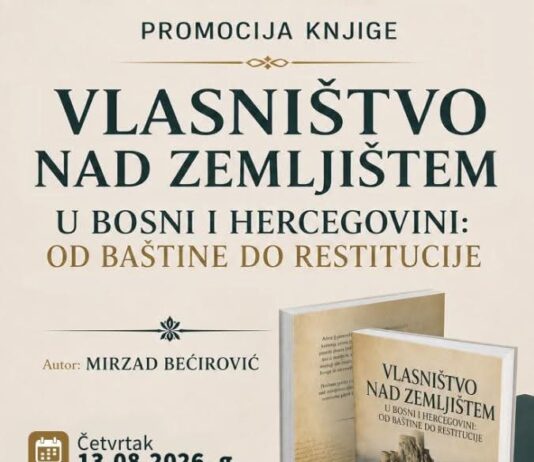“OGUS 2026”: Danas promocija knjige autora Mirzada Bećirovića