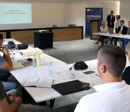 Obuka o cyber kriminalu za policijske službenike Uprave policije MUP TK-a i Policije Brčko distrikta BiH
