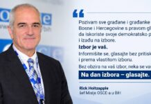 OSCE u BiH: Izađite na izbore, iskoristite svoje demokratsko pravo