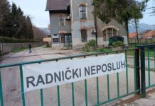 Rudari Breze i Bile odustali od protesta u Sarajevu, ostaju u neposluhu do isplate plaće