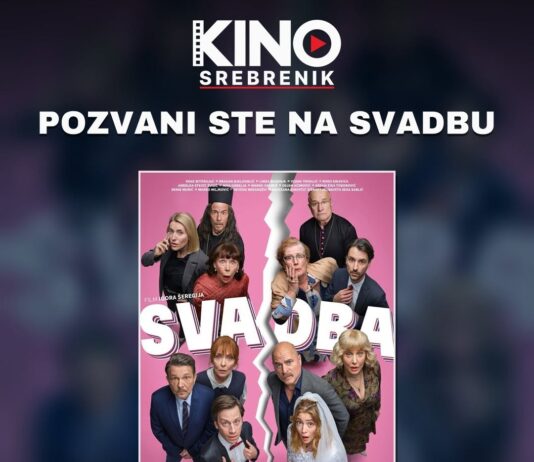 Kino Srebrenik: Sutra film “Svadba” od 19 sati