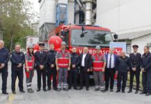 Lukavac Cement uručio vatrogasno vozilo Profesionalnoj vatrogasnoj jedinici