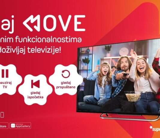 Funkcionalnosti koje mijenjaju pravila igre: Vi ste gazda svog TV programa uz MOVE